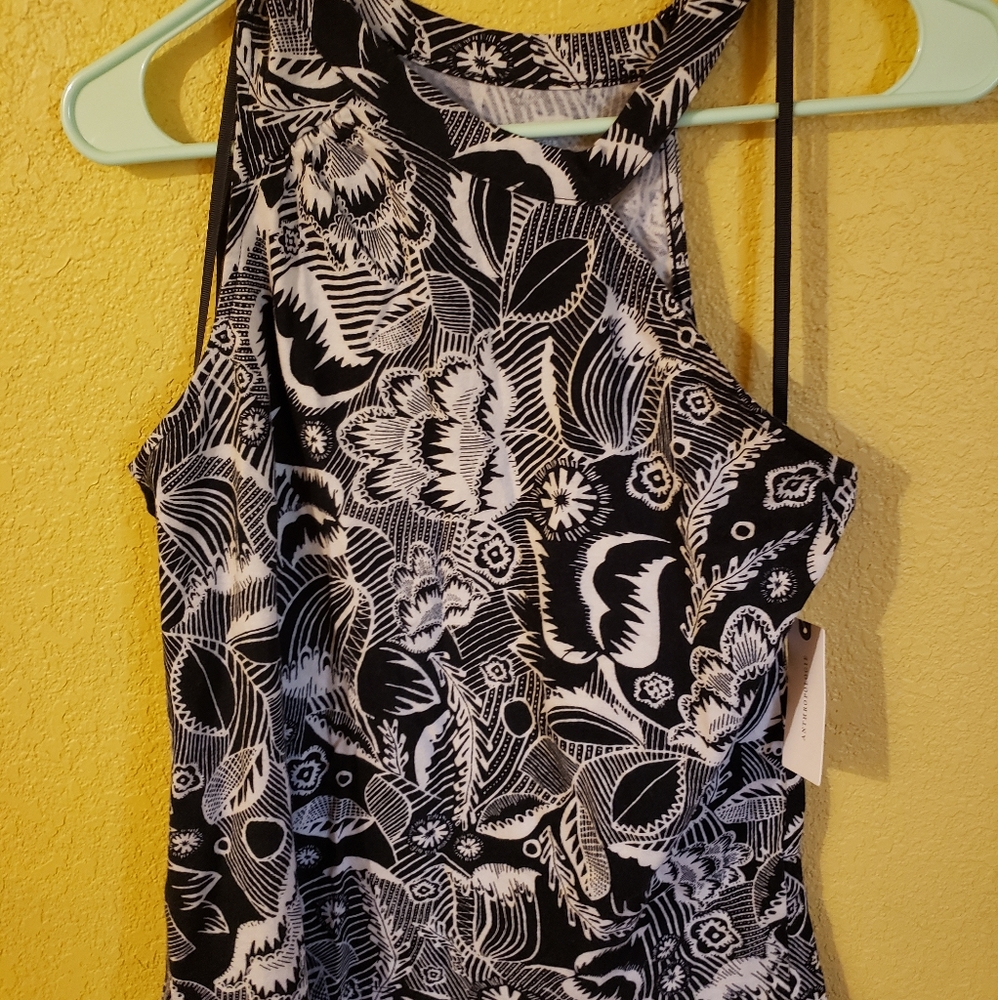 Anthropologie Asymmetrical Tank Top